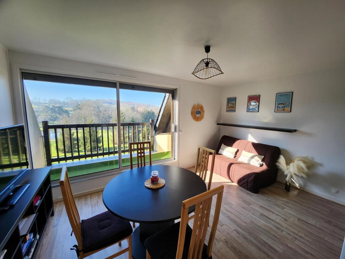 Appartement vue sur le golf Houlgate Extérieur photo