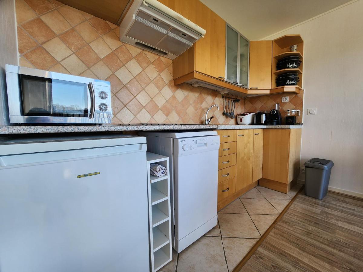 Appartement vue sur le golf Houlgate Extérieur photo